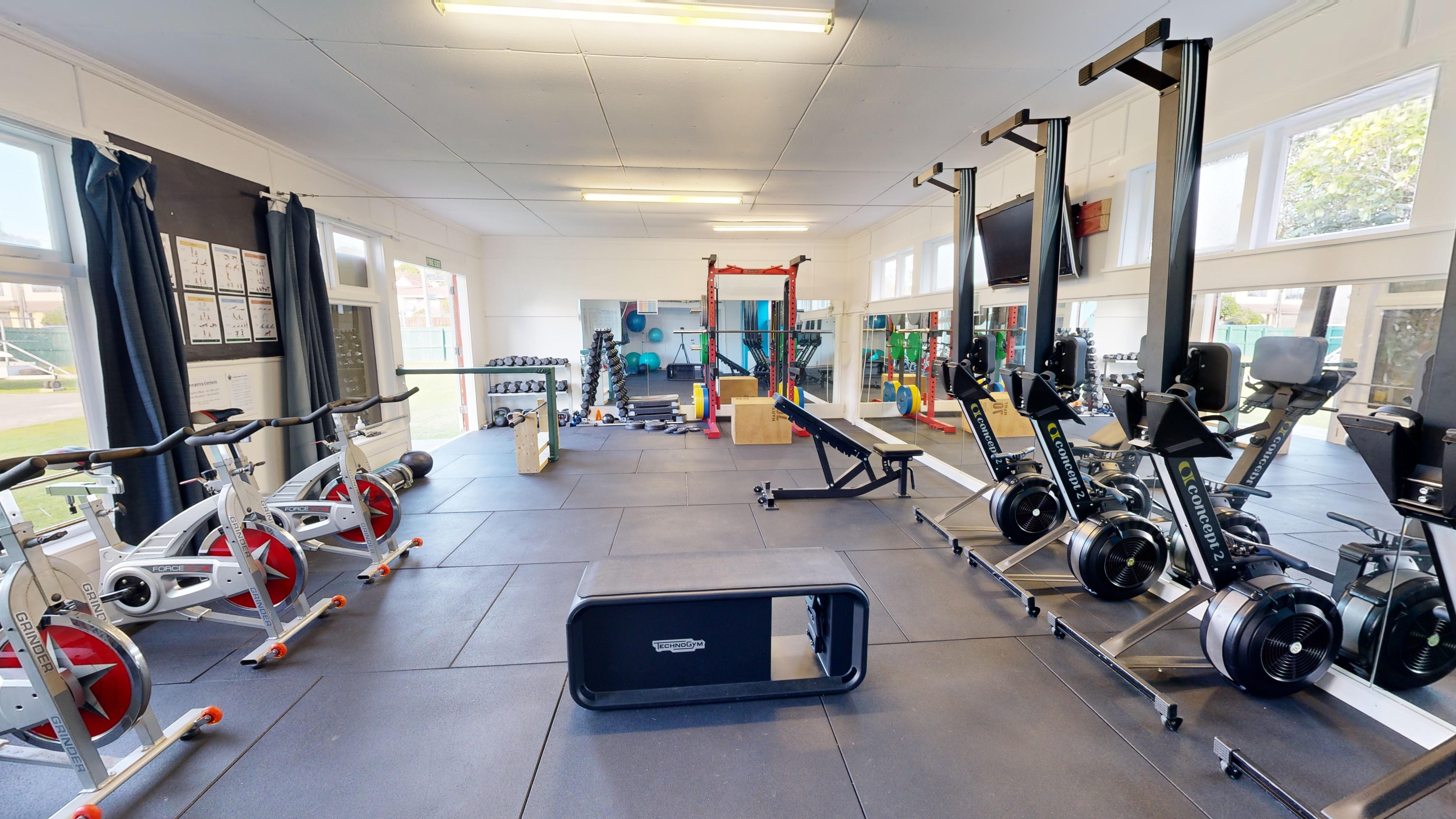 Outdoor Spaces Gym Weights Room Field Netball Courts And Hockey Turf 09262024 131355